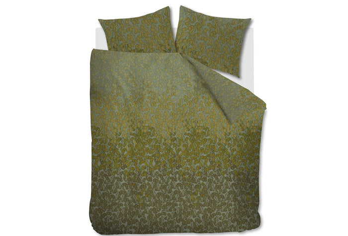 Beddinghouse dekbedovertrek Evan green - lits jumeaux (240x200|220 cm