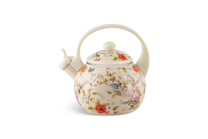 Edenberg Enamel Line - Retro Emaille Fluitketel - 2.2 liter