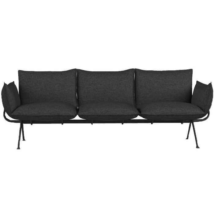 Magis Officina bank 3-zits torri donkergrijs 070