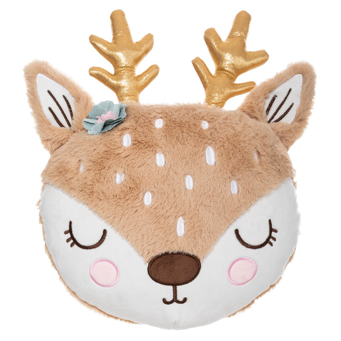 Sierkussen Bambi Hert - Kastanjebruin - B31 x H38 cm