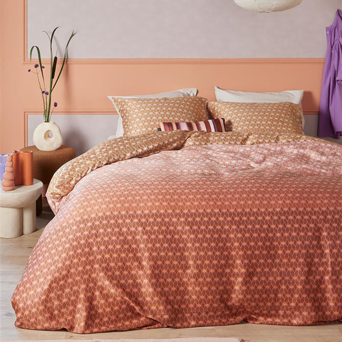 Beddinghouse Silas Dekbedovertrek 240 x 200/220 cm - Terra