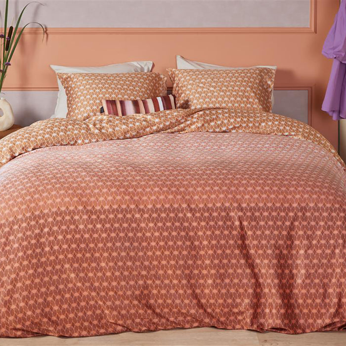 Beddinghouse Silas Dekbedovertrek 240 x 200/220 cm - Terra