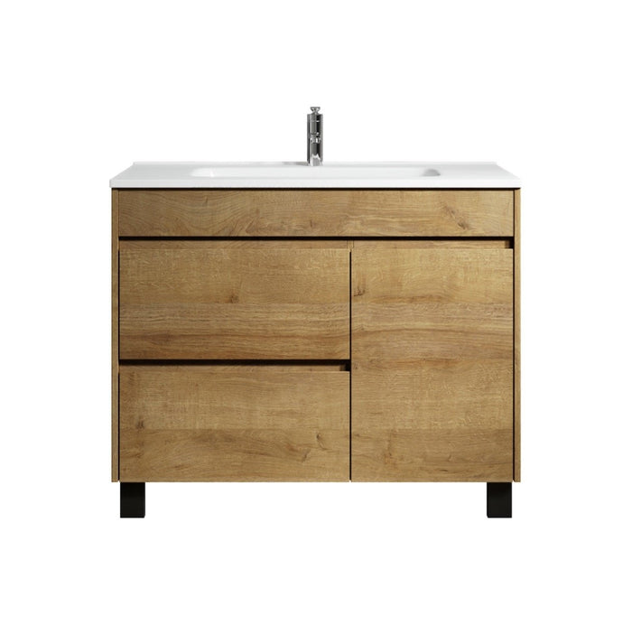 Badplaats Badkamermeubel Set Salzburg 100 cm - Eiken - Badmeubel