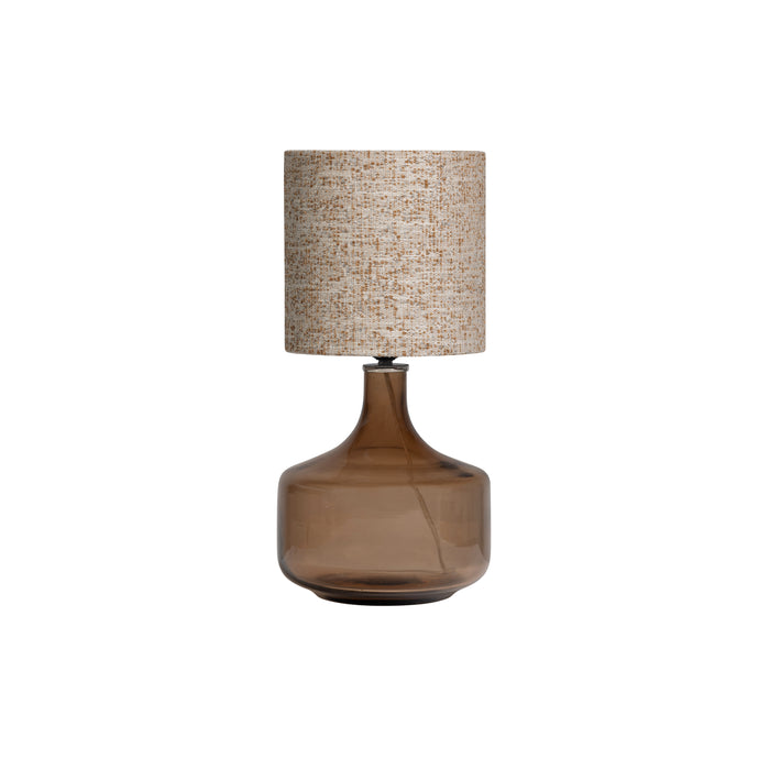WOOOD Tafellamp Autumn - Polyester - Zand Melange - 50x21x21