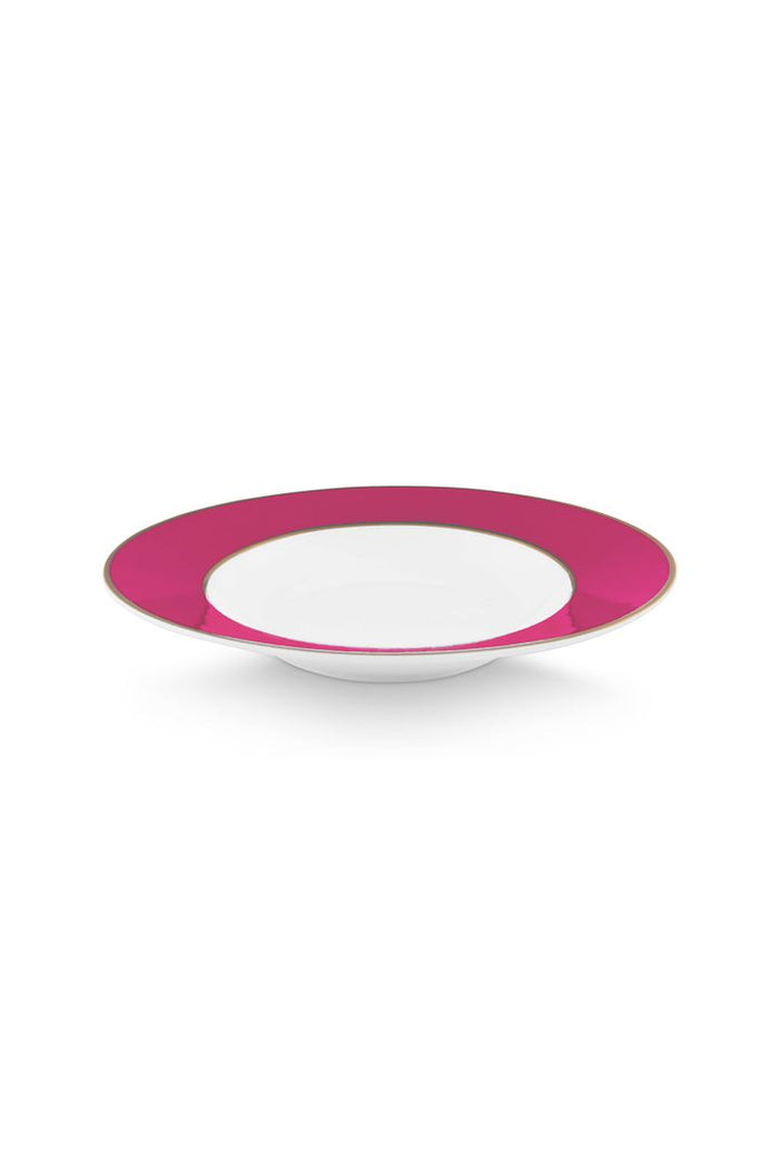Pip Studio Pastaborden - Chique - Set van 2 - Roze - 23.5cm