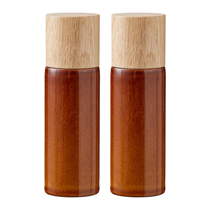 Bitz Gastro Peper- en Zoutmolen - Amber