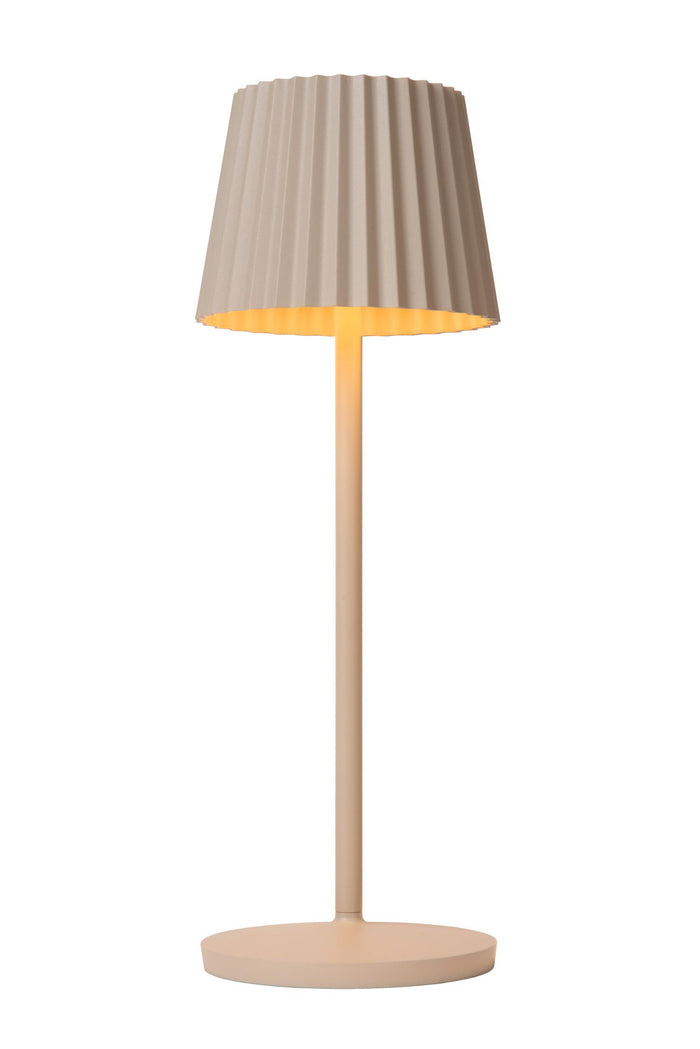 Lucide JUSTINE Tafellamp - Beige