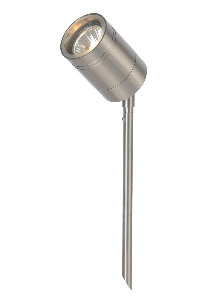 Lucide ARNE-LED Tuinspot - Mat chroom