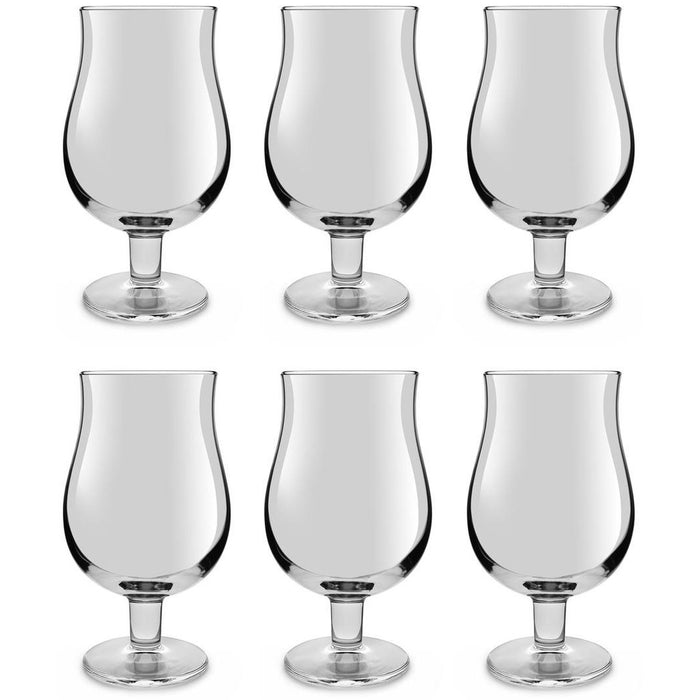 Royal Leerdam Bierglazen Mainz - 6x stuks - tulpglazen - 400 ml