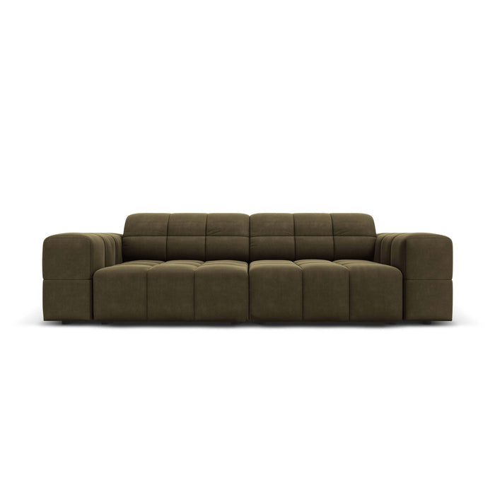 Cosmopolitan Design Chicago 3-zitsbank - Velvet - Groen