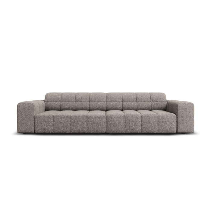 Cosmopolitan Design Chicago 4-zitsbank - Chenille - Grijs