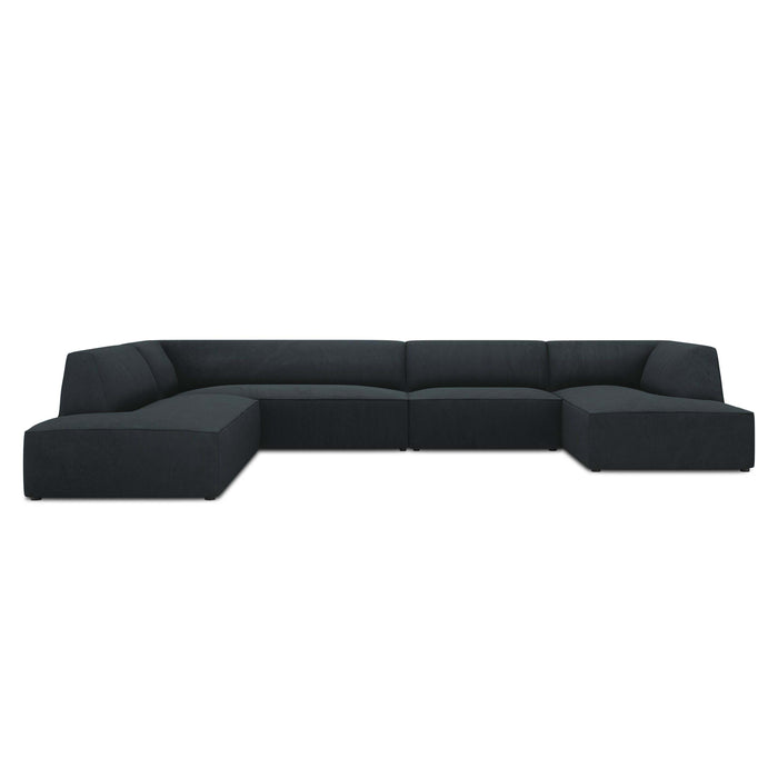 Windsor & Co Sao U-bank - Hoek Links - Ribstof - Blauw