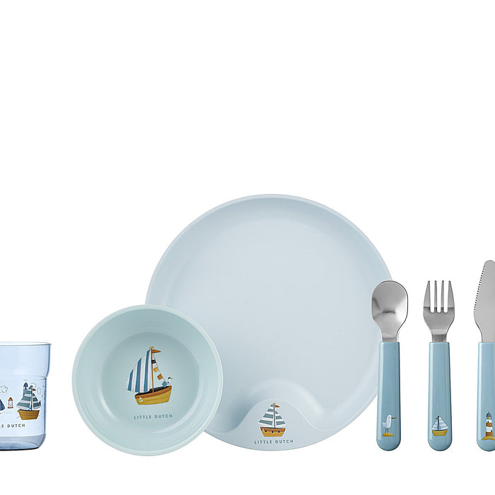 Kinderservies Mepal Mio 6-delig - Little Dutch - Sailors Bay