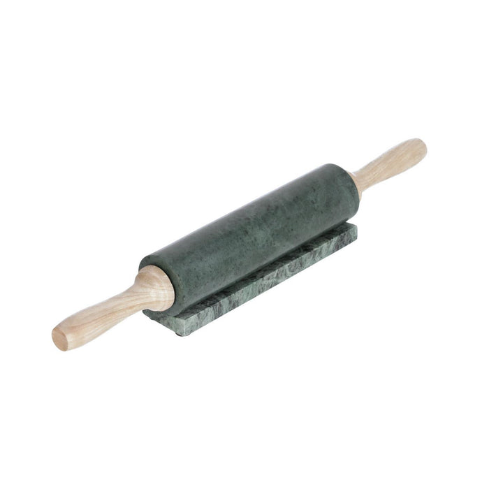 Kave Home - Vestrade keukenrol marmer groen en hout