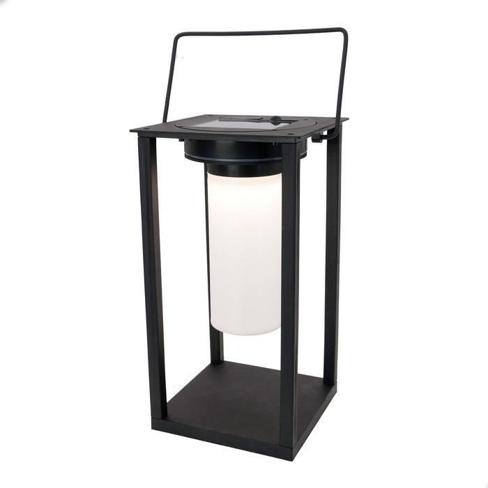 EGLO Usigni Solar Tafellamp - 28 cm - Zwart|Wit