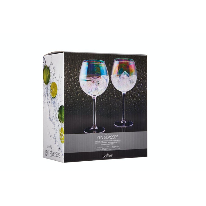Set van 2 Gin Glazen, Glanzend, 0.5 L - BarCraft