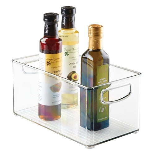 Opbergbox met Handvaten, 15.2 x 25.4 x 12.7 cm, Stapelbaar, Kunststof,