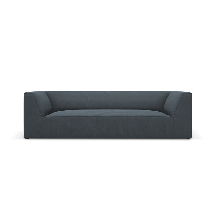 Windsor & Co Sao 3-zitsbank - Ribstof - Blauw