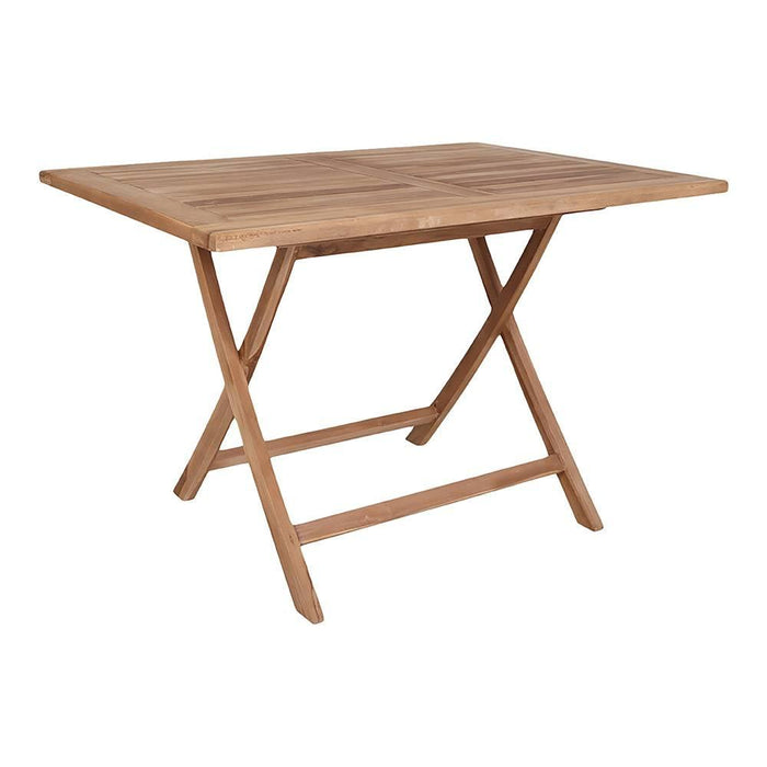 House Nordic Oviedo Rechthoekige Eettafel Teakhout