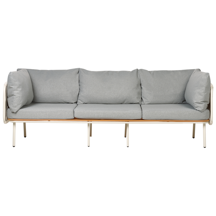Beliani - SENISE - Tuinbank - Grijs - Aluminium