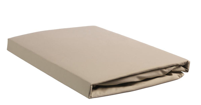 Beddinghouse Percale katoen - Hoeslaken - 140x200 - Zand