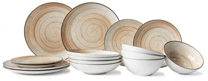 Cosy & Trendy Serviesset Sintra Terracotta - 16-delig | 4 personen