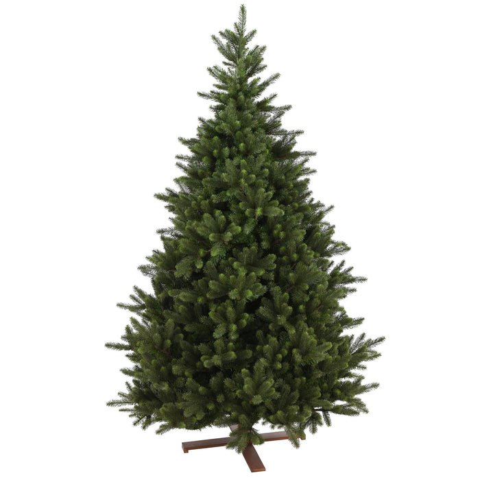 Kentucky Deluxe Hinged kunstkerstboom - 198 cm - Donkergroen - Ø124 cm