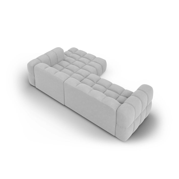 Cosmopolitan Design 4-zits hoekbank Sky rechts velvet