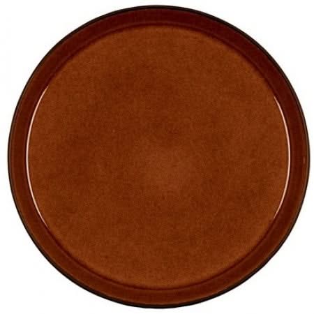 Bitz Ontbijtbord | Dessertbord Gastro Zwart|amber ø 21 cm