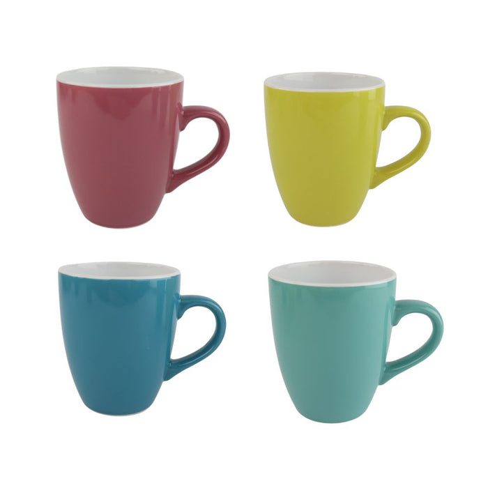 OTIX Koffiemok Theemok Set van 4 Koffietassen Verschillende kleuren...
