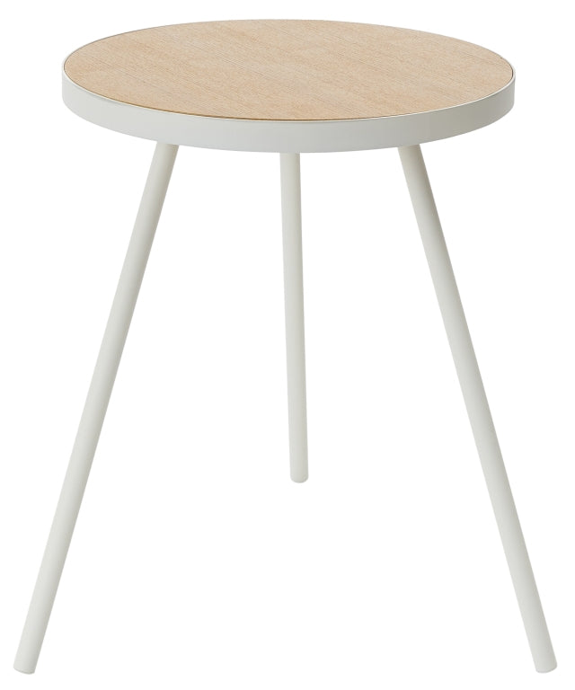 Yamazaki Bijzettafel Rond - Tower - Wit