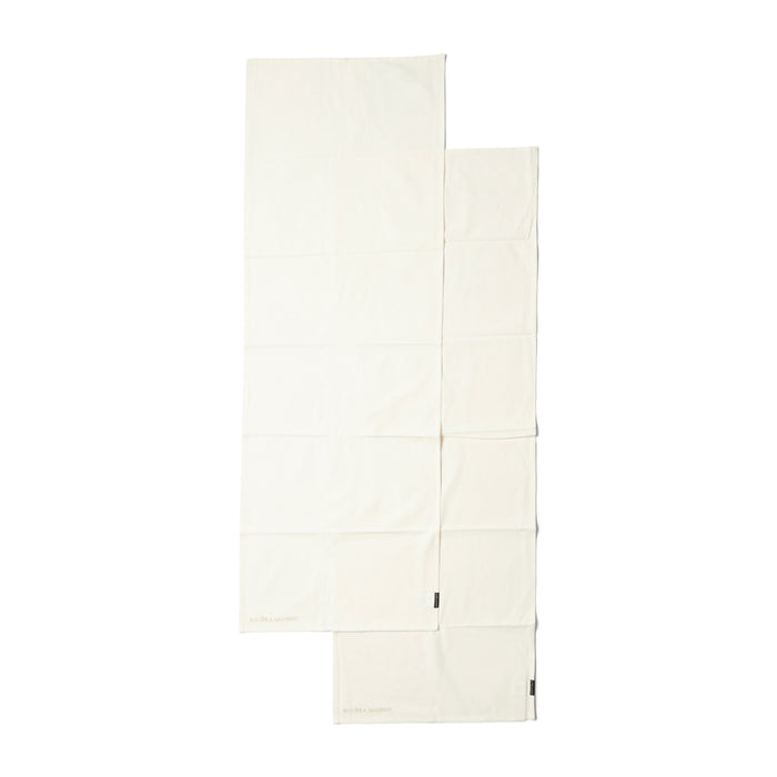 Riviera Maison Textiele Tafelloper 2 stuks - whisper white - Wit