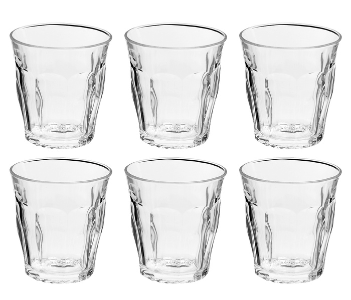 Drinkglazen|waterglazen Picardie - 6x stuks - 200 ML - hardglas