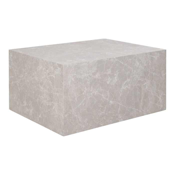 House Nordic - Salontafel Marmerlook - 80x60x40cm