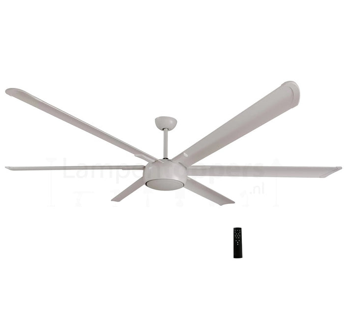 Freelight Plafondventilator Ventisei XXL Wit Ø 213cm Led 24Watt Incl.
