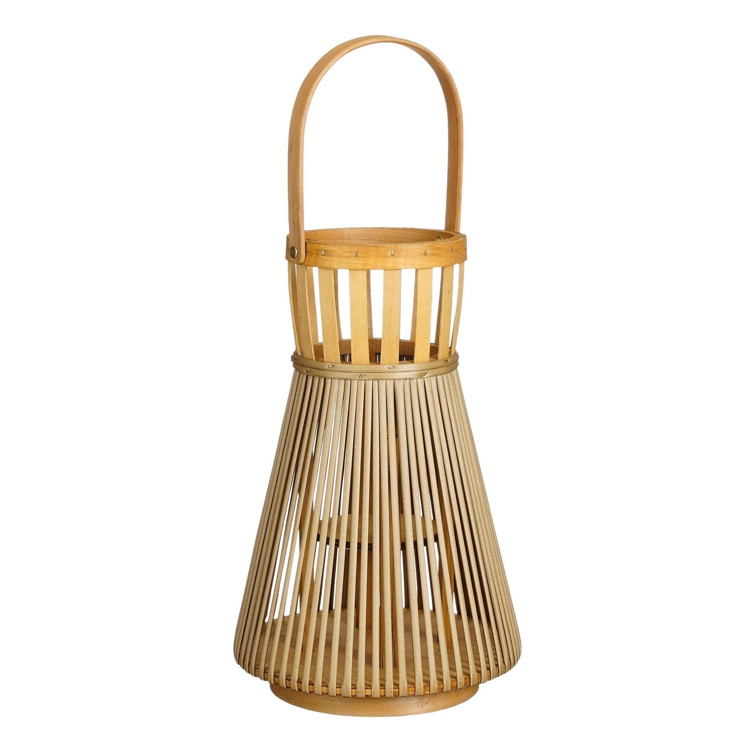Mica Decorations Cosmo Lantaarn - H38 x Ø15 cm -Lichtbruin