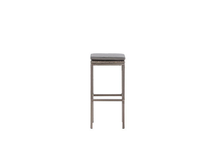Fjôrd - Outdoor Barkruk Grijs - Wicker - Alo