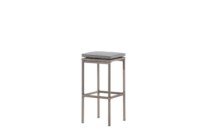 Fjôrd - Outdoor Barkruk Grijs - Wicker - Alo