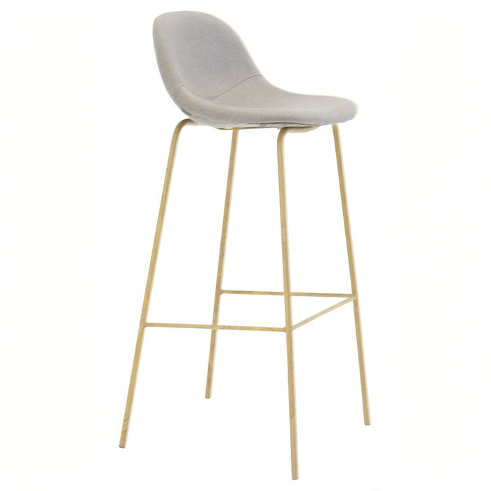 Fjôrd - Barkruk Grijs - Mellan - Polar - Set van 2