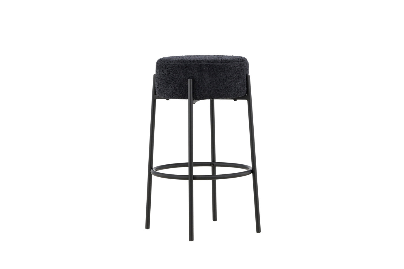 Fjôrd - Barkruk Zwart - Bouclé - Tucson