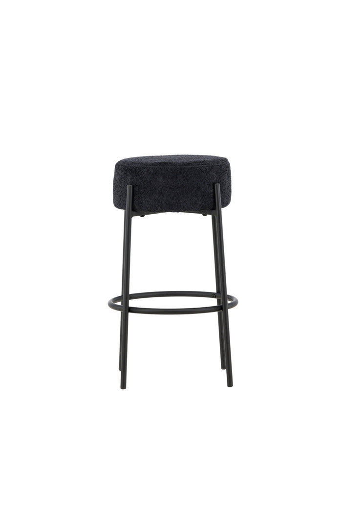 Fjôrd - Barkruk Zwart - Bouclé - Tucson