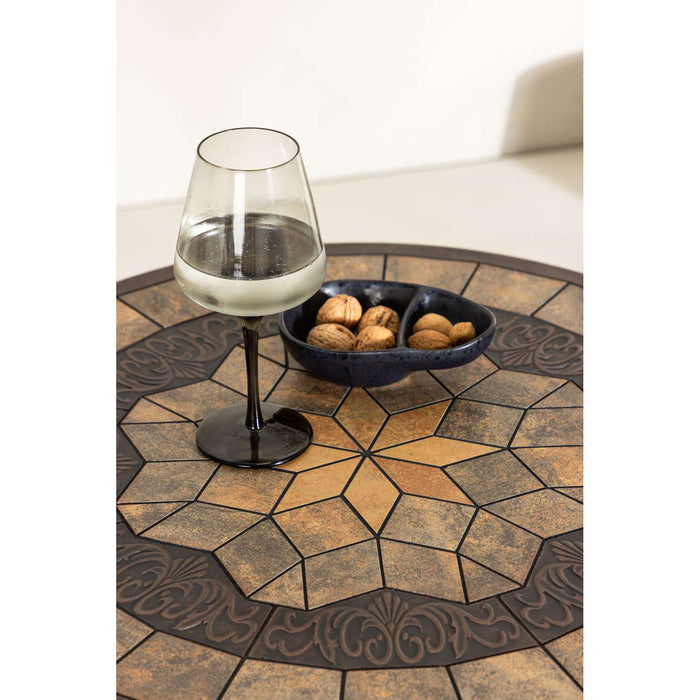 Venture Home Leiria Cafétafel ⌀60 - Bruin