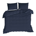 by fonQ Fresh Dekbedovertrek 240 x 220/240 cm - Indigo Blue