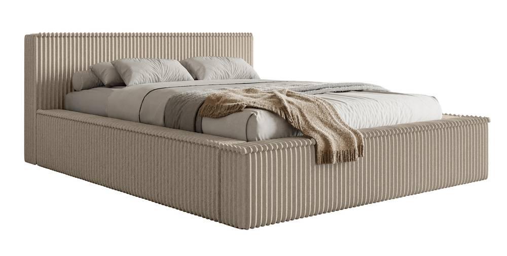 NADUVI Collection Bedframe Rafe ribstof 160 x 200 cm