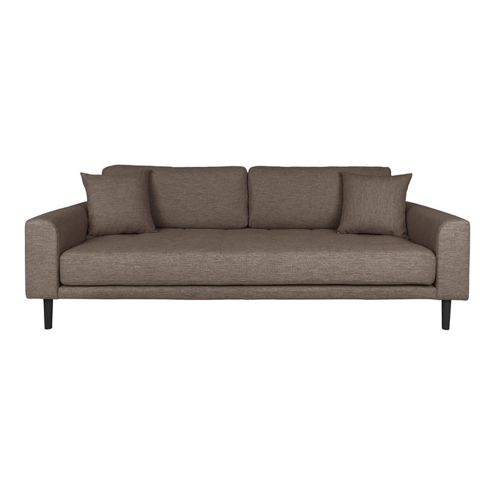 House Nordic - 3-Zits Bank - Bruin - 210x93x76cm - Lido