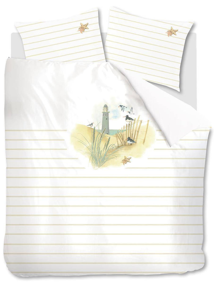 Marjolein Bastin dekbedovertrek Summer Tide naturel - 2-persoons