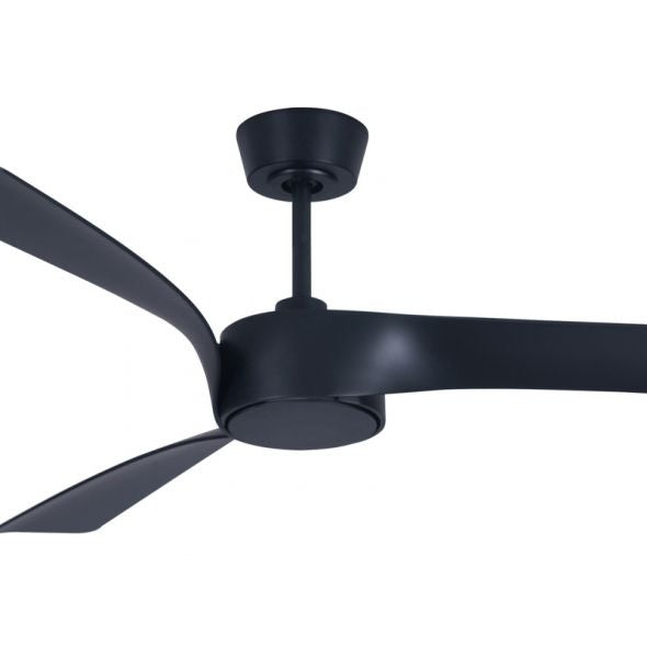 Lucci Air Plafondventilator Line Zwart Ø 132cm Incl. Lamp &