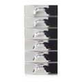 HKliving Chest Ladekast - 6 Lades - Chrome