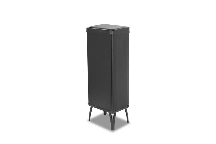 Buccan - Grote prullenbak met bewegingssensor - Zwart - 60 Liter