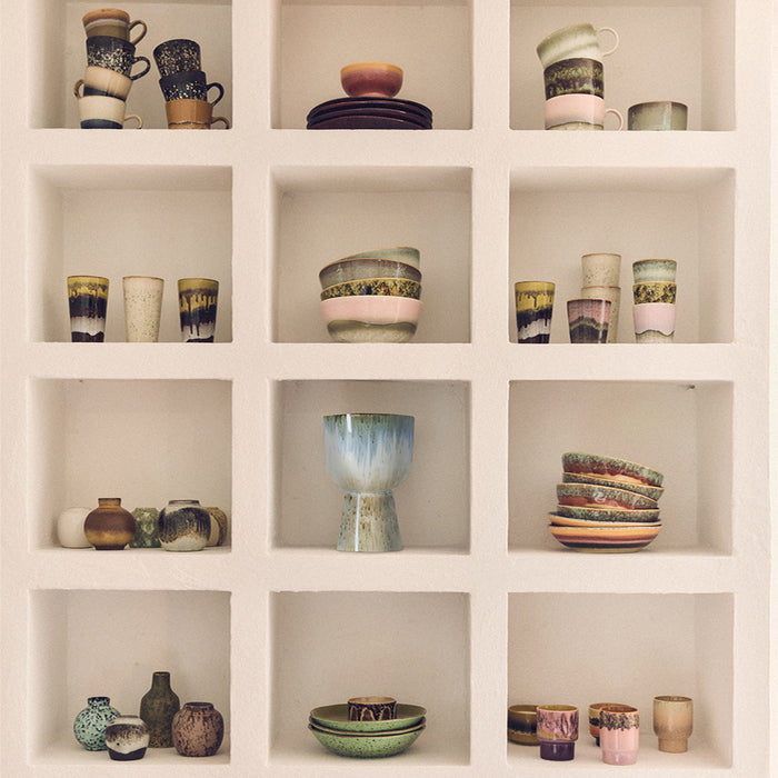 HKliving 70's Ceramics Geurkaars Small  - Miami